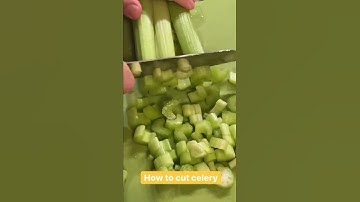 How to Cut Celery #shorts