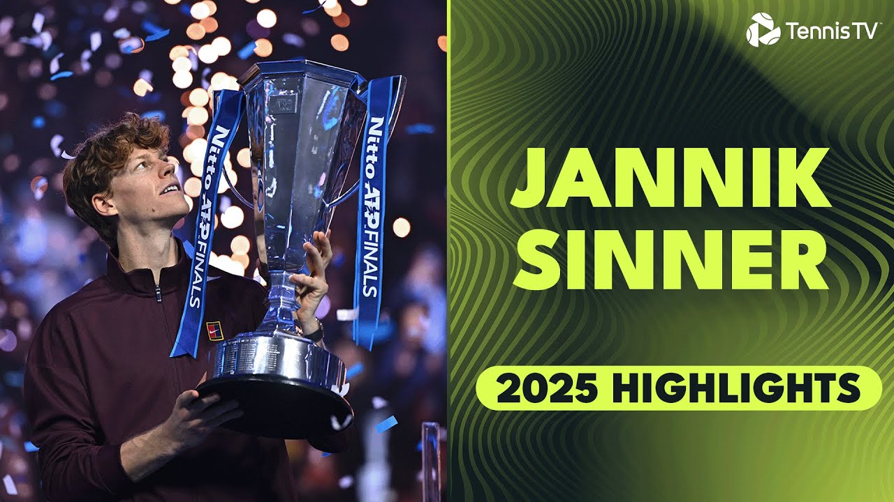 An Incredible Six Titles & Year-End World No.2 | Jannik Sinner 2025 ATP Highlight Reel