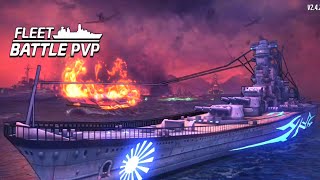 Fleet Battle PvP - Ship War  Android Gameplay FHD. screenshot 3