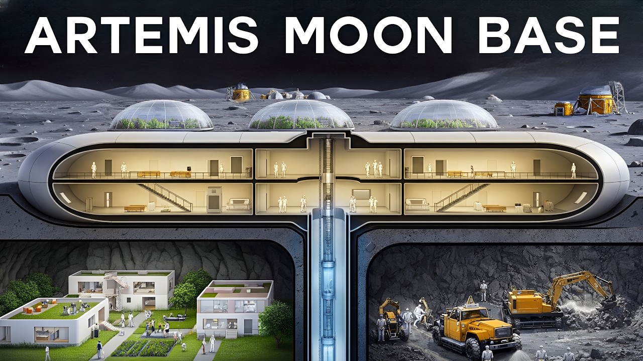 NASA Leaked Artemis Moon Base Blueprint - YouTube