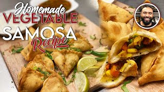 HOW TO MAKE VEGETABLE SOMOSA | ANYBODY CAN MAKE AT HOME | EASY & SIMPLE TECHNIQUE...