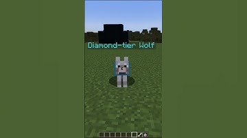 Upgradeable Wolves in Minecraft Datapacks