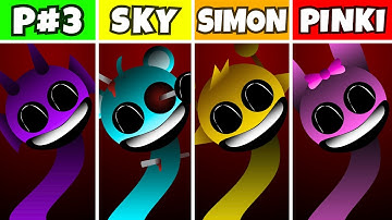 Incredibox Sprunki: Phase 3 But Everyone Is Sky VS Simon VS Pinki