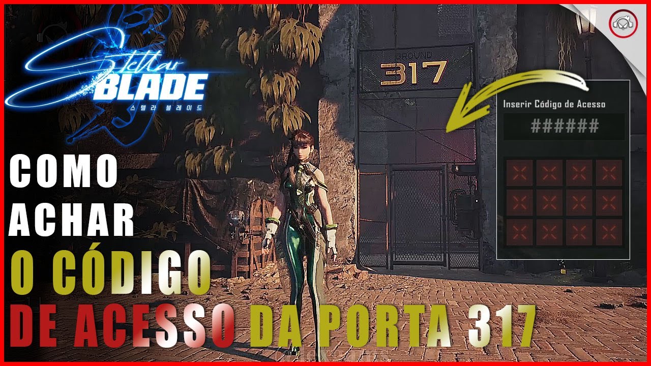 Miniatura do vídeo Stellar Blade, Como achar o código de acesso da porta 317 | Super-Dica