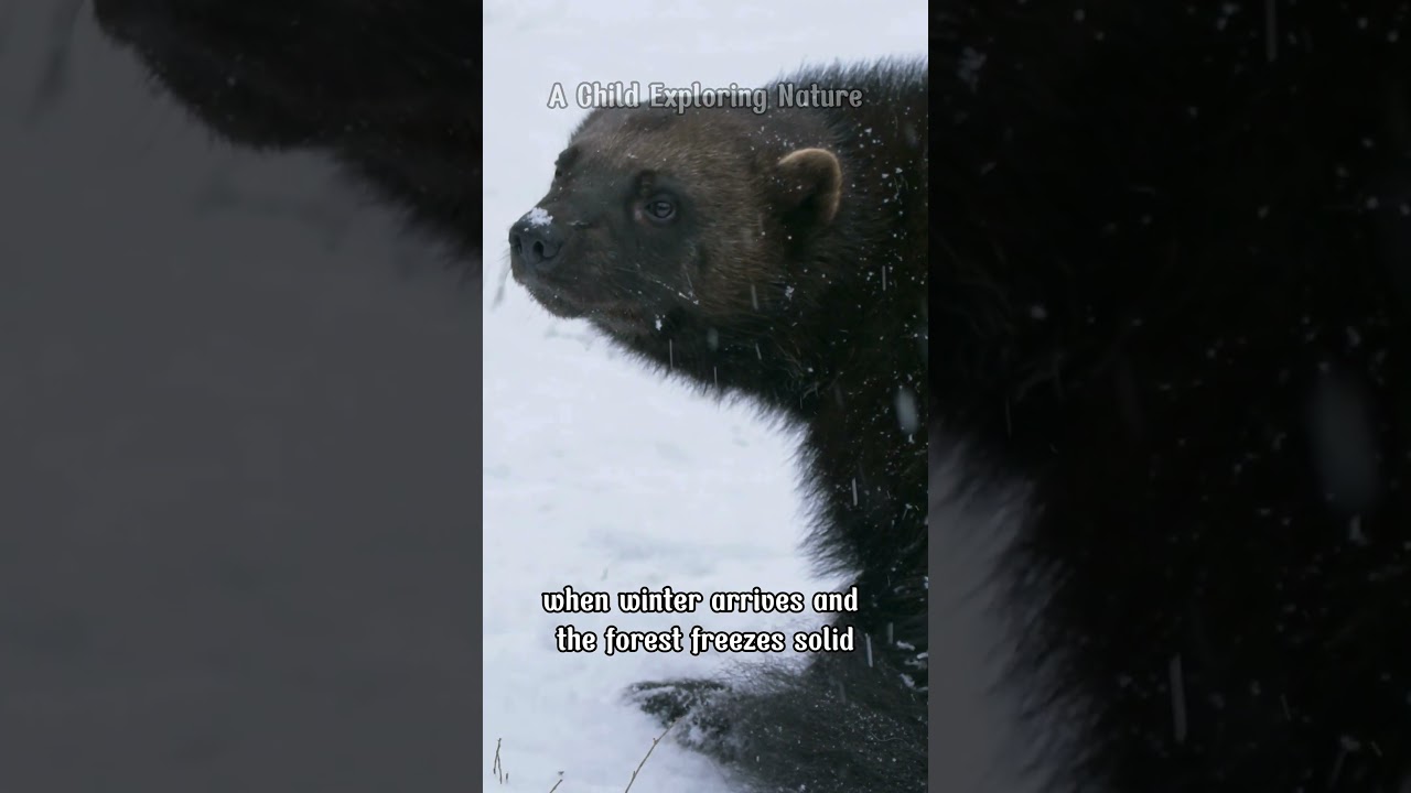 🦡 WOLVERINE – THE LONE WARRIOR OF THE FROZEN NORTH | The Most Fearless Animal of the Arctic ❄️