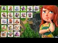 TODAS AS SKINS DOS HERÓIS NO CLASH OF CLANS E POSSÍVEIS PRÓXIMAS SKINS!!