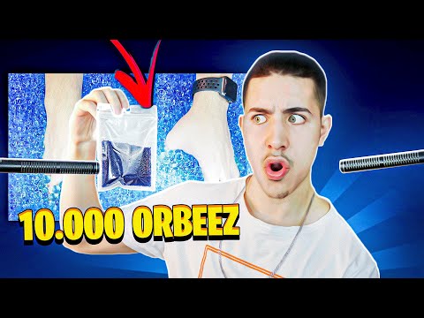 ASMR 10 MIL ORBEEZ – Sons de água e plástico satisfatórios