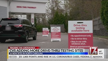 CVS adding drive-thru COVID-19 testing sites in NC