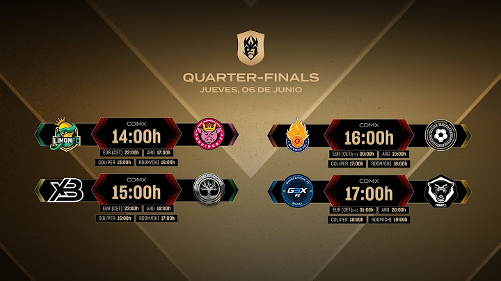👑 KINGS WORLD CUP - CUARTOS DE FINAL 👑 #KingsWorldCup