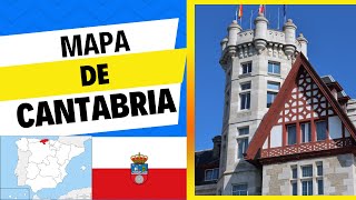 Mapa de Cantabria