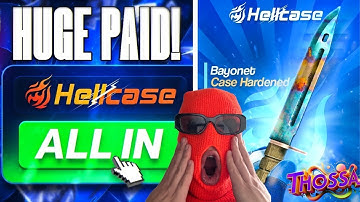 GOING ALL-IN ON HELLCASE!!? ┃HELLCASE PROMO CODE┃HELLCASE PROMO CODE 2025