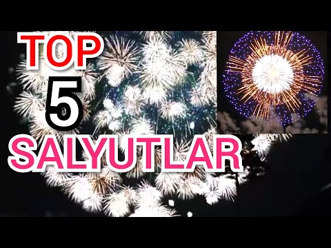 Top 5 eng zo'r salyutlar to'plami. Топ-5 самых крупнейших салютов в мире.