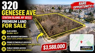 $3.588M Staten Island Land Opportunity | 320 Genesee Ave, NY | Rare Development Property Tour $3.588M Staten Island Land Opportunity | 320 Genesee Ave, NY | Rare Development Property Tour