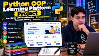 Python OOP Learning Platform Project | Inheritance, Method Overriding, Polymorphism Guide