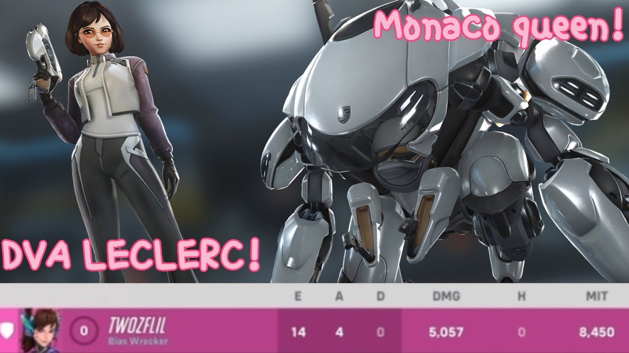 queen of monaco | Competitive with Dva (overwatch 2)