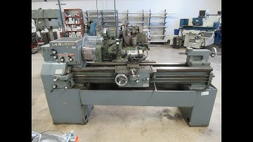 Leblond Regal 15" x 54" Geared Head Engine Lathe with 10" 4-Jaw Chuck, Taper Attachment, Tailstock