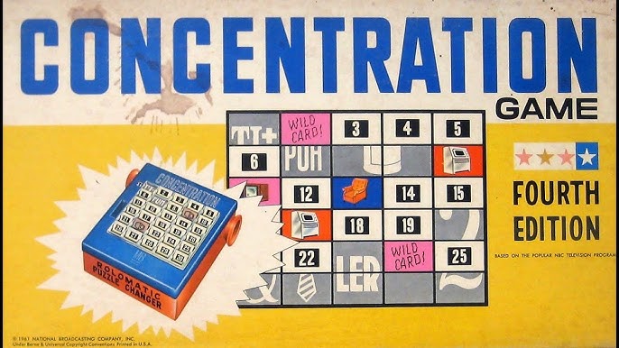 How to play Concentration - YouTube