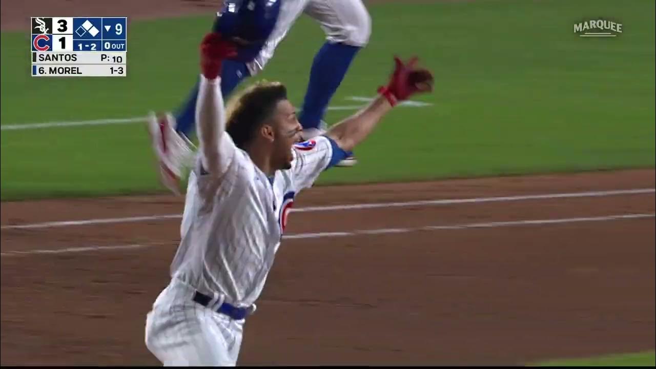 Christopher Morel Three Run Walk Off Home Run Against the Chicago White