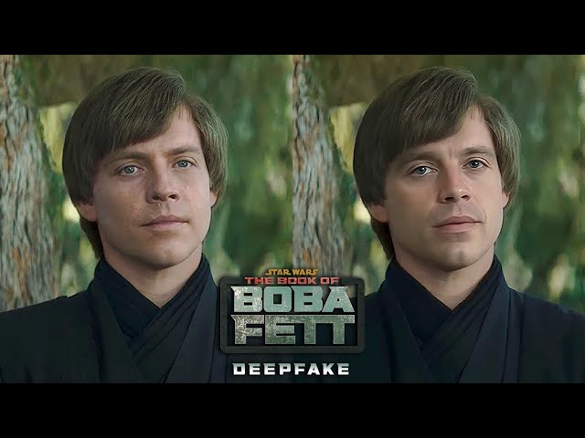 Sebastian Stan looks EXACTLY like a young Mark Hamill: Lukealike pretend  son