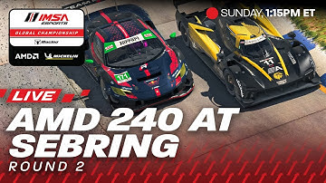 2025 IMSA Esports Championship | AMD 240 at Sebring International Raceway | Round 2