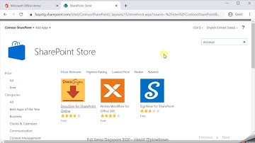 Add DocuSign into SharePoint