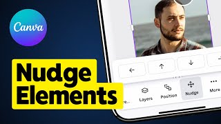 How to Nudge Elements on Canva