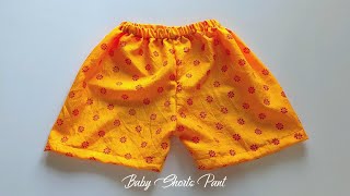 Baby Shorts Pant Cutting And Stitching