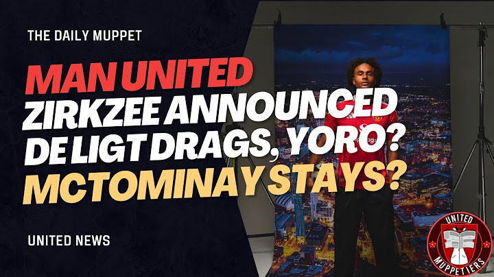 The Daily Muppet | Zirkzee Announced, De Ligt, Yoro and More | Manchester United Transfer News