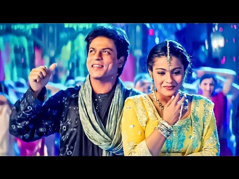 Yeh Ladka Hai Allah | 4K Love Song | Shahrukh Khan, Kajol | Alka Yagnik, Udit Narayan