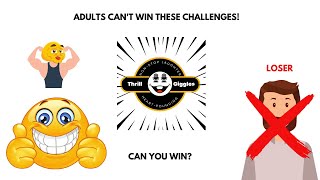 Adults Can't Win These Challenges! 🤪💥