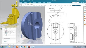 #NX CAD #SHAPER HEAD ASSEMBLY #Back plate PART 2