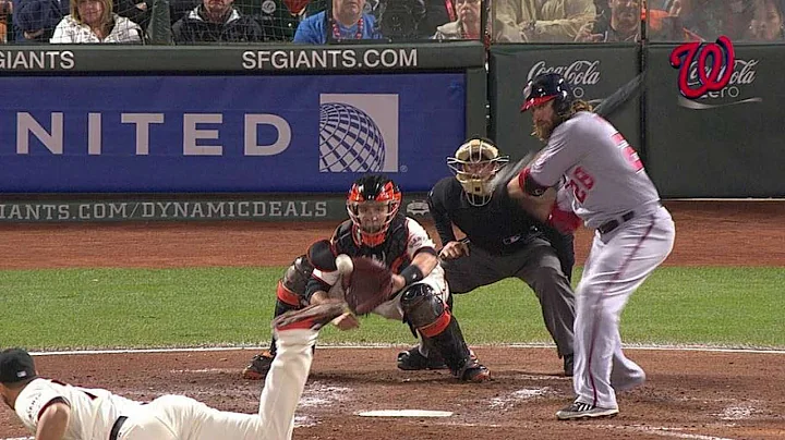 WSH@SF: Werth lines an RBI single to pad the lead
