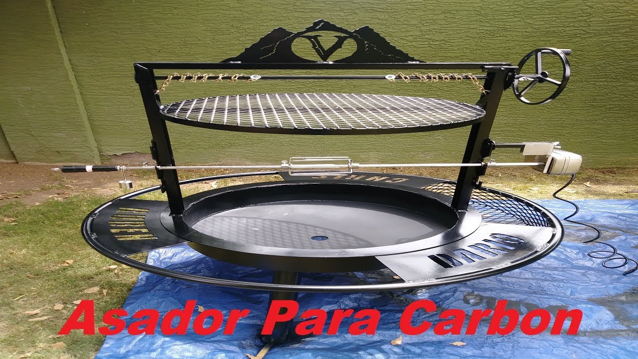How To Make a metal Fire pit, Grill & Rotisserie (3/1) To Cook Like a