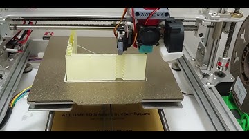 Marlin 2.1.2 Input shaper test. Accel 5000. jerk 20. speed 200