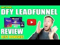 DFY LeadFunnel Review - 🛑 STOP 🛑 The Truth Revealed In This 📽 DFY Lead Funnel REVIEW 👈