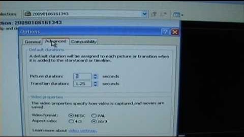 Windows Movie Maker - Tutorial - How To change to widescreen setting