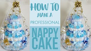 How To Make A Professional Nappy Cake