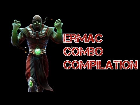 Mortal Kombat 9 - Ermac: Combo Compilation [2014] [60FPS]