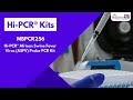 Hipcr african swine fever virus asfv probe pcr kit  mbpcr256