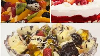 ترايفل الكاسترد والجلي بالشوكولا، بالطريقة السورية  Custard Trifle 