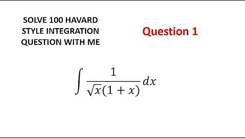 SOLVE THIS STANFORD STYLE INTEGRATION (ANTI DIFFERENTIATION) QUESTION WITH ME IN MINUTES!