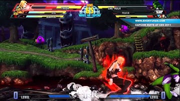 MvC3 at CES 2011 - Luis(Trish/Ryu/Dead) vs ???(Felicia/SheHulk/Zero)