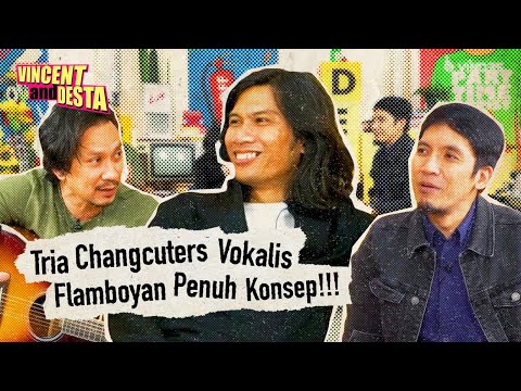 TRIA CHANGCUTERS JAMBUL, JAKET KULIT, CELANA KETAT NYA MANAA?? KOK BEDAA??