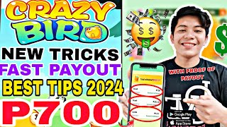 CRAZY BIRD - TRICKS UPDATE - EARN ₱700 PER DAY BEST FAST PAYOUT TRICKS | WITH PROOF OF PAYOUT 2024 screenshot 3