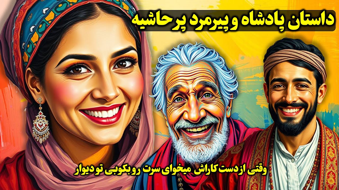 وقتی کارای این پیرمرد داره دیوونه ات میکنه اما دستت به جایی بند نیست.داستان پادشاه و پیرمرد پرحاشیه
