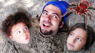 Buried In Sand!