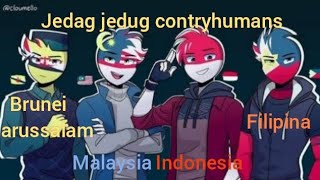 kumpulan jedag jedug contryhumans Brunei Darussalam, malaysia, Indonesia, dan Filipina