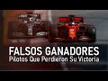 "Falsos Ganadores" | Los Pilotos Que Perdieron Su Victoria En Pista!