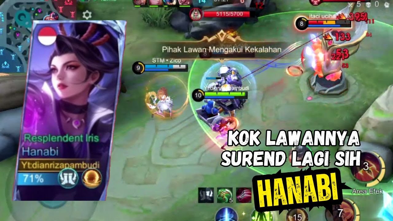 Surend HANABI BIKIN LAWAN SUREND PART 4 - Mobile Legends - YouTube