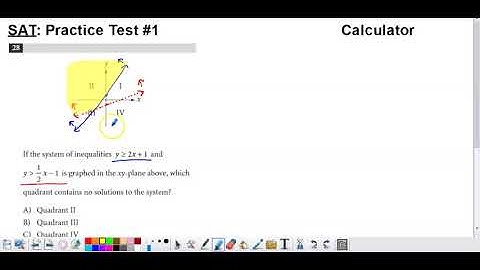 SAT Practice Test #1, Section #4, Problem #28